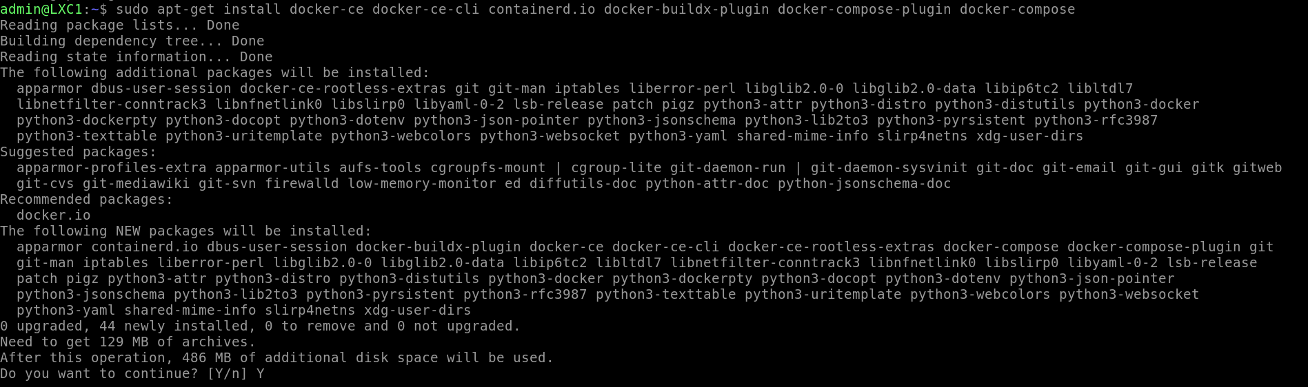 Installing Docker